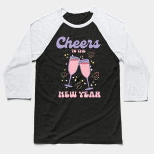 Cheers to the New Year Baseball T-Shirt